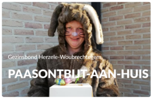 Bezoek paashaas (Kind -10j- gratis)